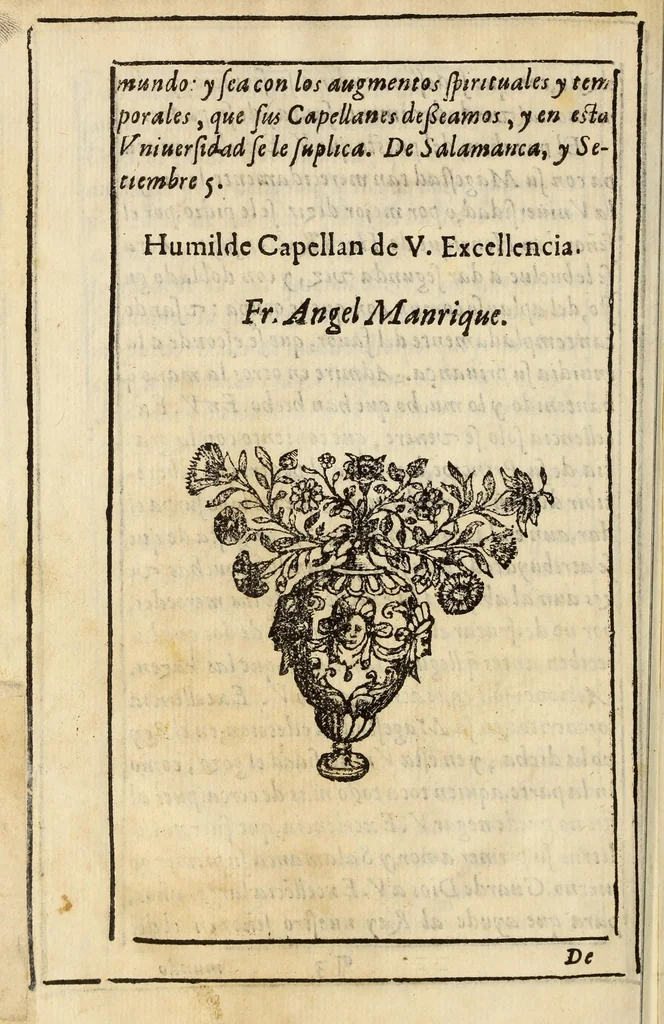 An illustration from Exequias, tumulo y pompa funeral que la universidad de Salamanca hizo en las honras del Rey nuestro Señor Felipe III. en cinco de junio de mil y seyscientos y veynte y uno a Don Gaspar de Guzman, Conde de Oliuares, etc, 1621, leaf 10