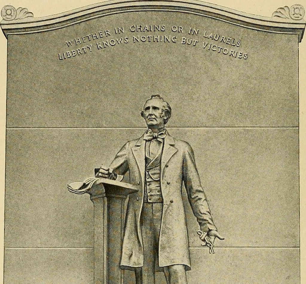An illustration from Exercises at the dedication of the statue of Wendell Phillips, July 5, 1916, 1916, leaf 5