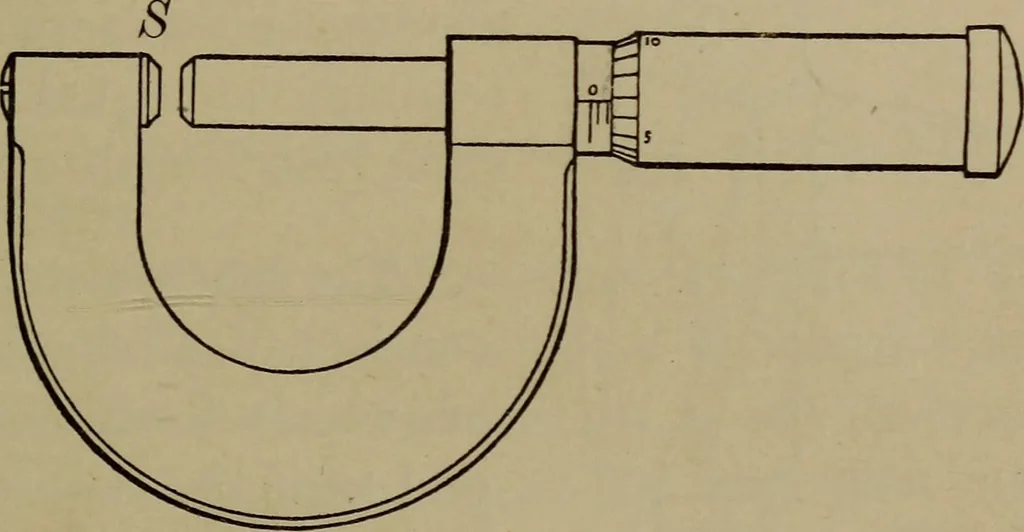 An illustration from Exercises in physical measurement, 1896, leaf 24