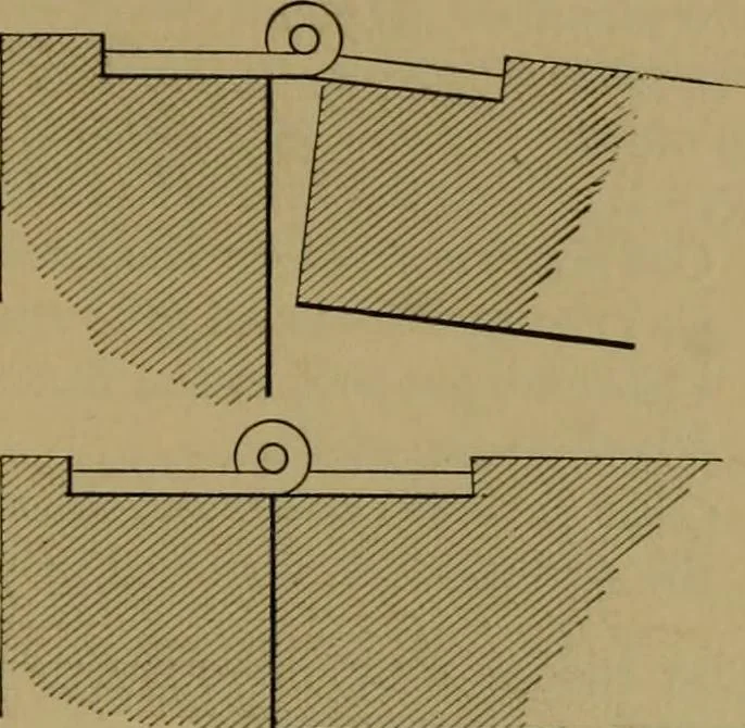 An illustration from Exercises in wood-working, with a short treatise on wood;, 1890, leaf 121