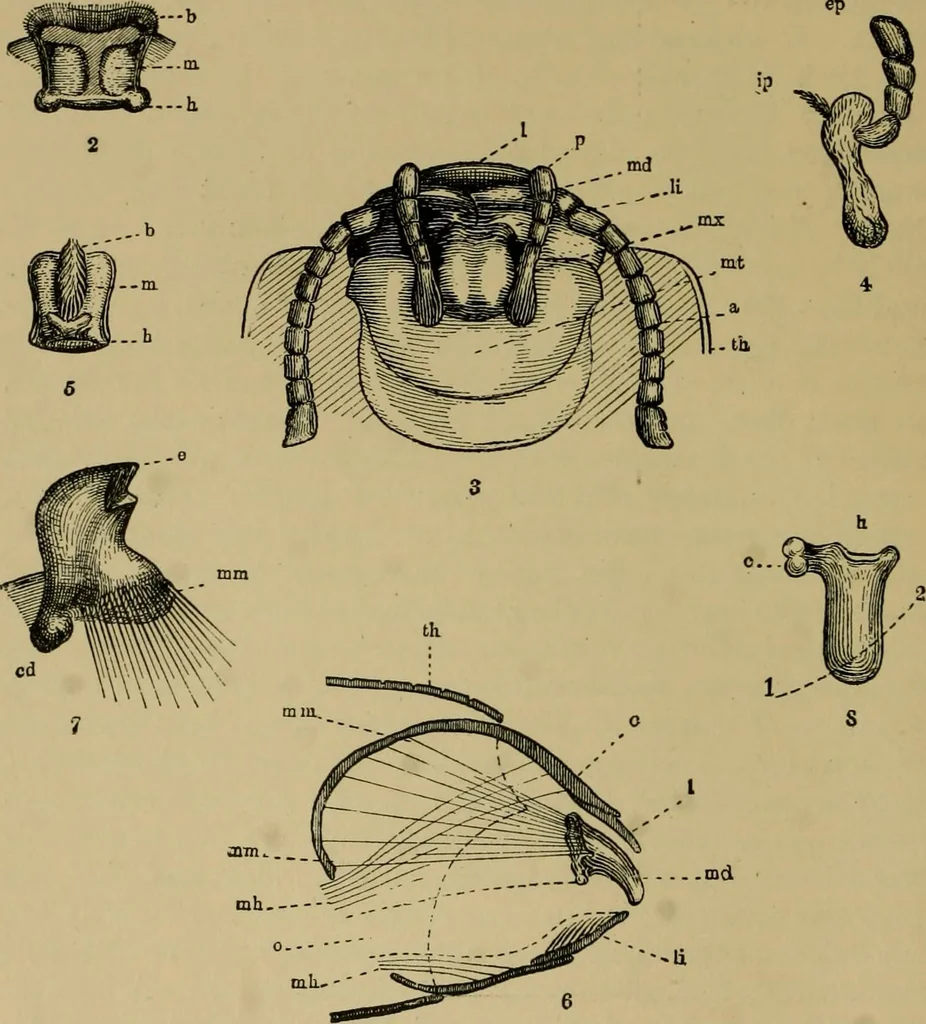 An illustration from Exercises in wood-working, with a short treatise on wood;, 1890, leaf 50