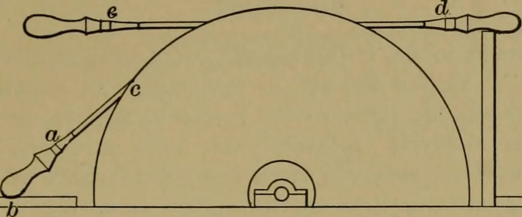 An illustration from Exercises in wood-working, with a short treatise on wood;, 1890, leaf 85