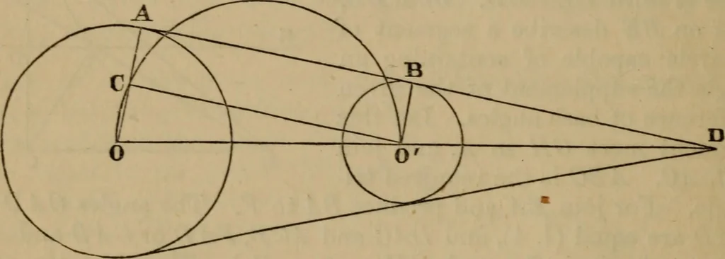 An illustration from Exercises on Euclid and in modern geometry for the use of schools, private students, and junior university students, 1881, leaf 115