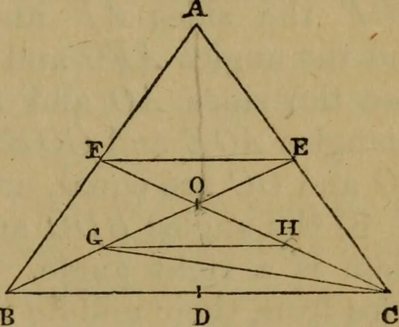 An illustration from Exercises on Euclid and in modern geometry for the use of schools, private students, and junior university students, 1881, leaf 32