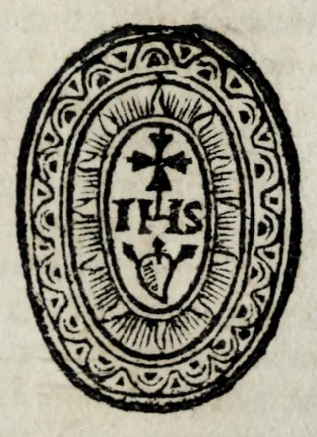An illustration from Exercitia spiritualia S. Ignatij Loyolae, Societatis Iesu fundatoris : cum breui instructione meditandi ex ipsismet exercitijs deprompta : et breue sanctissimi D.N. Alexandri VII de indulgentia plenaria pro ijs, qui exercentur, 1663, leaf 15