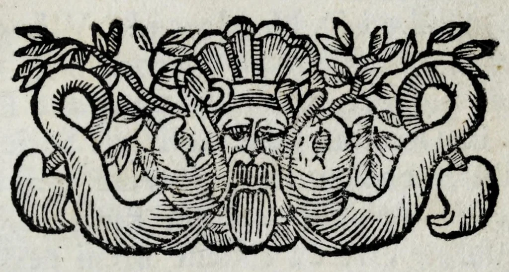 An illustration from Exercitia spiritualia S. Ignatij Loyolae, Societatis Iesu fundatoris : cum breui instructione meditandi ex ipsismet exercitijs deprompta : et breue sanctissimi D.N. Alexandri VII de indulgentia plenaria pro ijs, qui exercentur, 1663, leaf 9