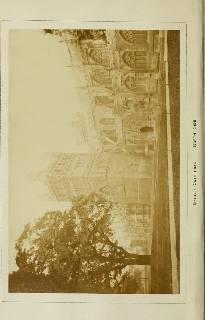 An illustration from Exeter cathedral and its restoration, 1878, leaf 4