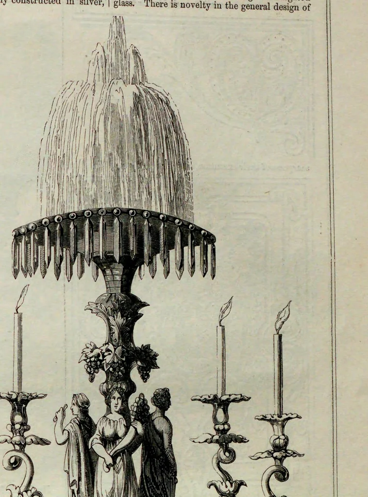 An illustration from The exhibition of art-industry in Dublin, 1853, leaf 63