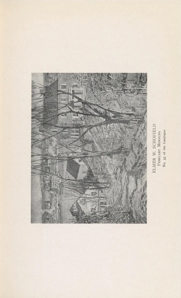 An illustration from Exhibition of Contemporary American Oil Paintings, 1907, leaf 35