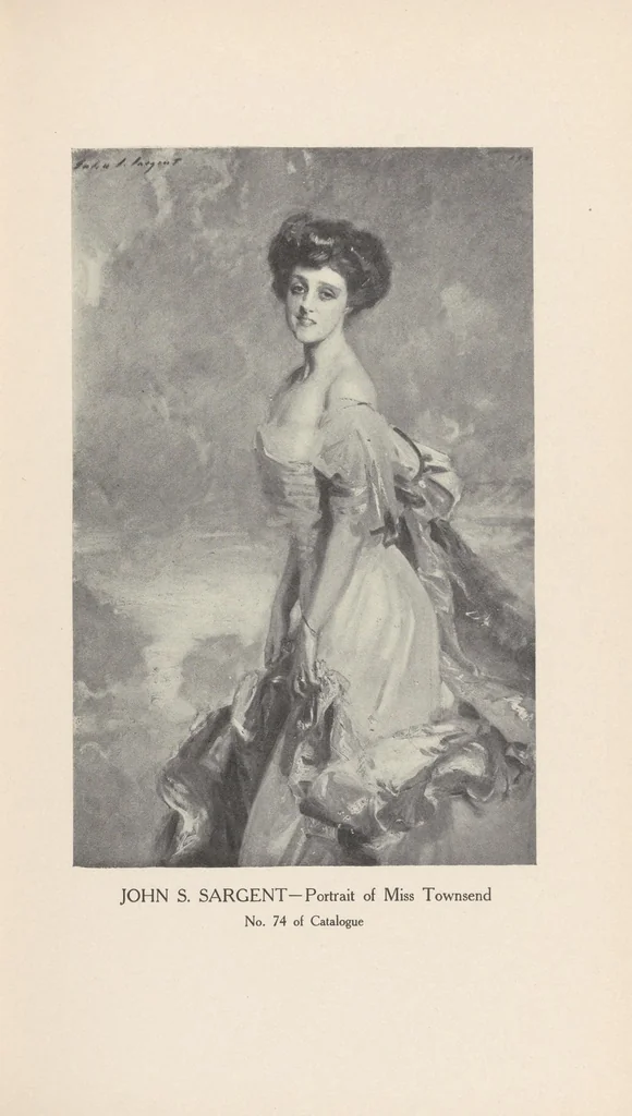 An illustration from Exhibition of Contemporary American Oil Paintings, 1907, leaf 39