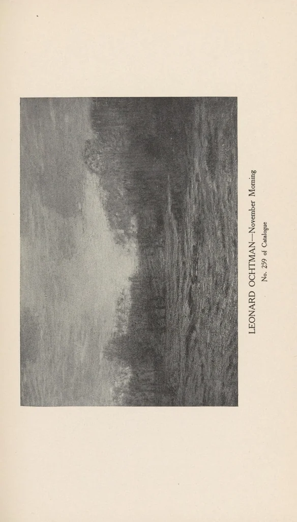 An illustration from Exhibition of Contemporary American Oil Paintings, 1907, leaf 81