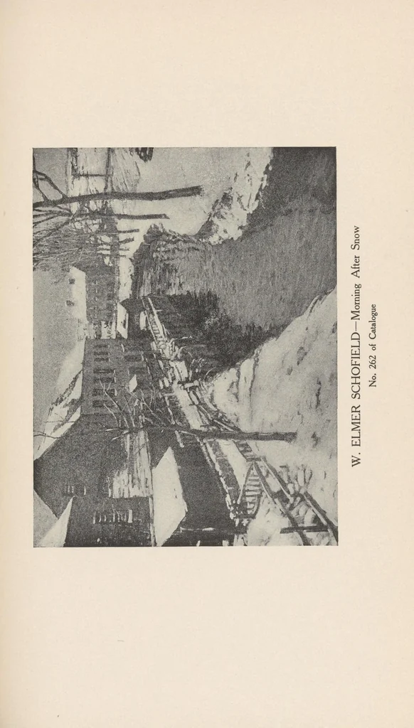 An illustration from Exhibition of Contemporary American Oil Paintings, 1907, leaf 87