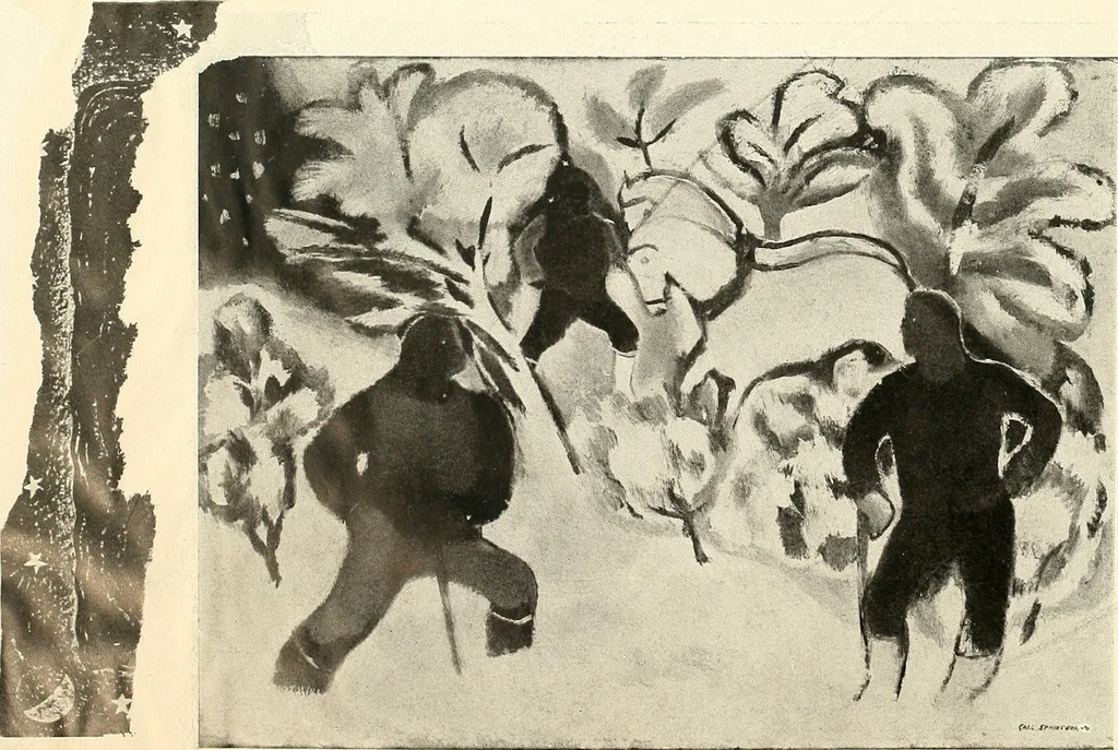 An illustration from Exhibition of American art : June 9th to 5th July, Galerie de la Chambre syndicale des beaux-arts, 1920, leaf 15