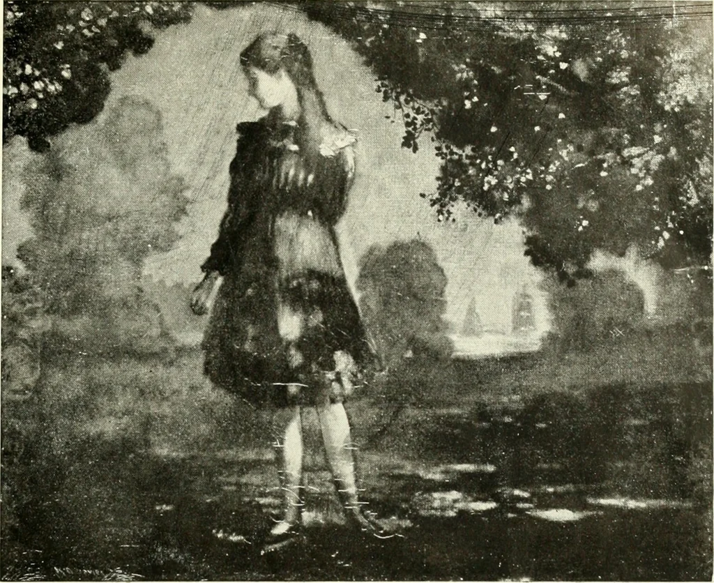 An illustration from Exhibition of American art : June 9th to 5th July, Galerie de la Chambre syndicale des beaux-arts, 1920, leaf 24