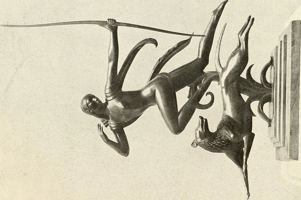 An illustration from Exhibition of American art : June 9th to 5th July, Galerie de la Chambre syndicale des beaux-arts, 1920, leaf 29