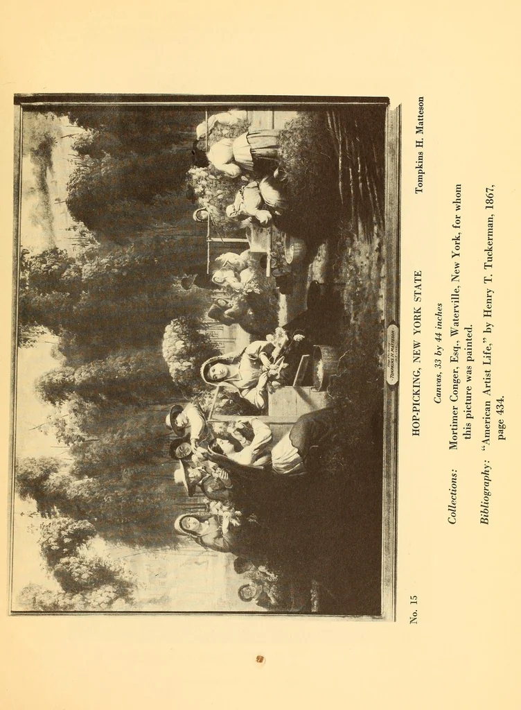 An illustration from Exhibition of American paintings, 1900, leaf 15
