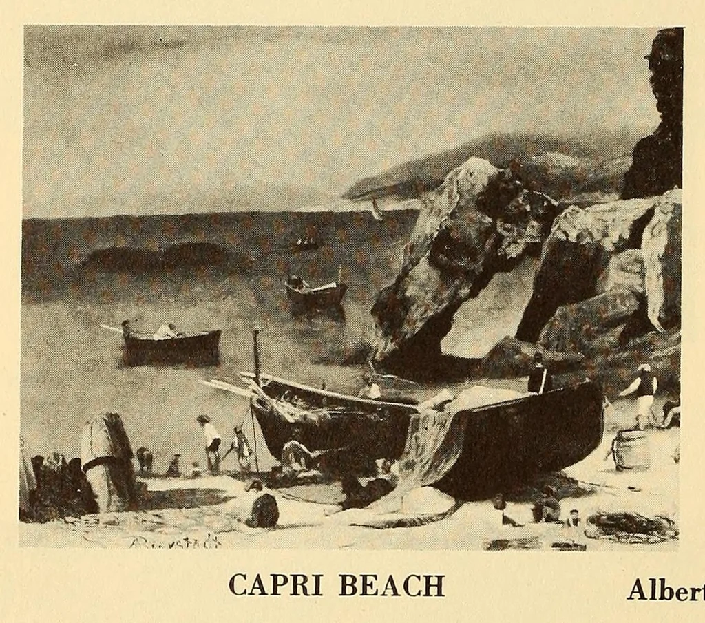 An illustration from Exhibition of American paintings, 1900, leaf 18