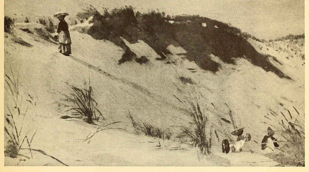 An illustration from Exhibition of American paintings, 1900, leaf 7