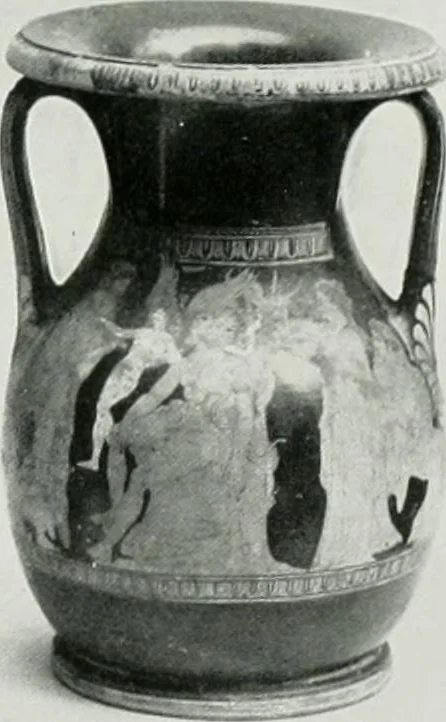 An illustration from An exhibition of antique sculpture, vases, bronzes, &c., &c.,; Egyptian, Greek, Roman and Italian, from the Hope, Peel, Kennedy, Clephan, Hilton Price, and other collections, 1919, leaf 23