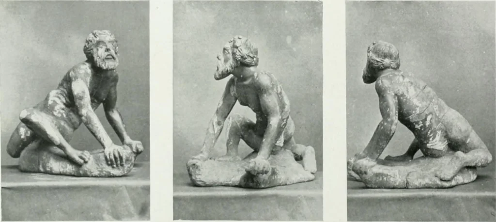 An illustration from An exhibition of antique sculpture, vases, bronzes, &c., &c.,; Egyptian, Greek, Roman and Italian, from the Hope, Peel, Kennedy, Clephan, Hilton Price, and other collections, 1919, leaf 34