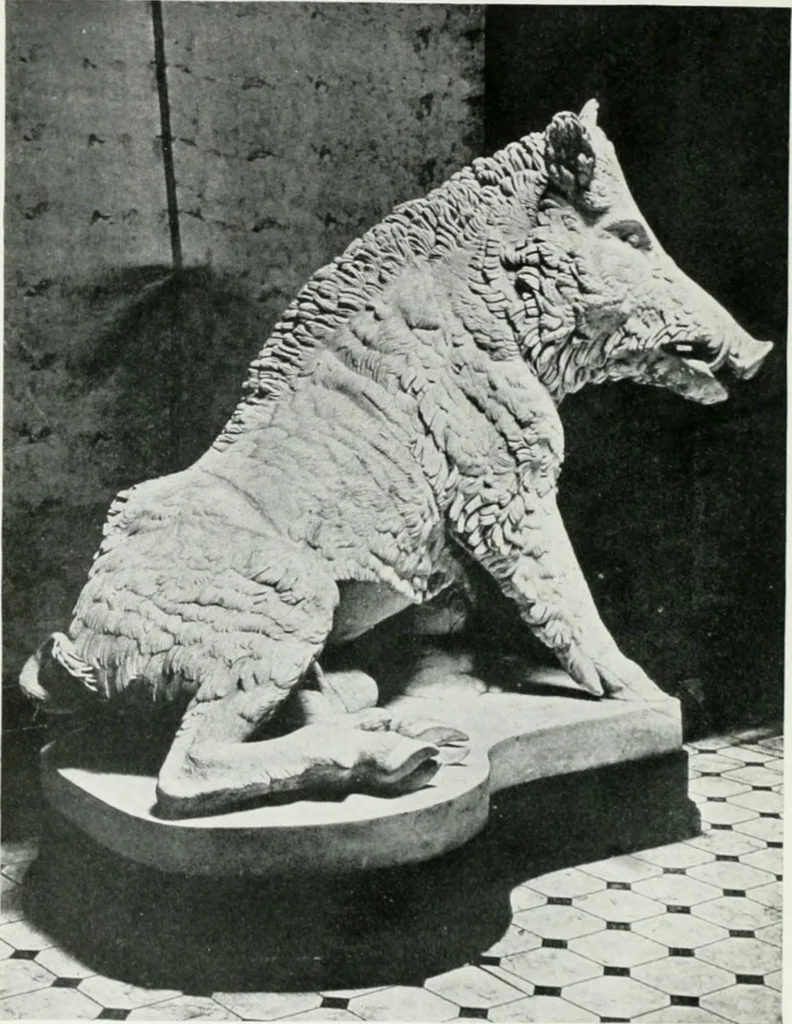 An illustration from An exhibition of antique sculpture, vases, bronzes, &c., &c.,; Egyptian, Greek, Roman and Italian, from the Hope, Peel, Kennedy, Clephan, Hilton Price, and other collections, 1919, leaf 38