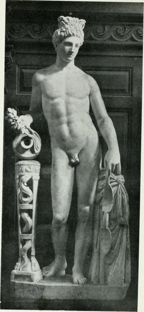 An illustration from An exhibition of antique sculpture, vases, bronzes, &c., &c.,; Egyptian, Greek, Roman and Italian, from the Hope, Peel, Kennedy, Clephan, Hilton Price, and other collections, 1919, leaf 42