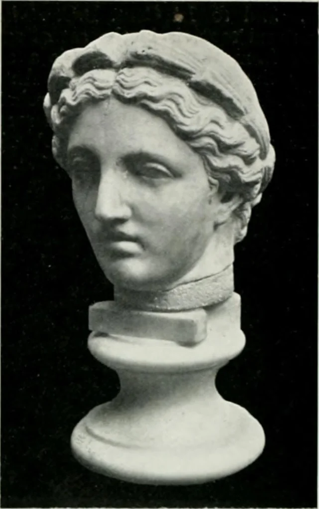 An illustration from An exhibition of antique sculpture, vases, bronzes, &c., &c.,; Egyptian, Greek, Roman and Italian, from the Hope, Peel, Kennedy, Clephan, Hilton Price, and other collections, 1919, leaf 46
