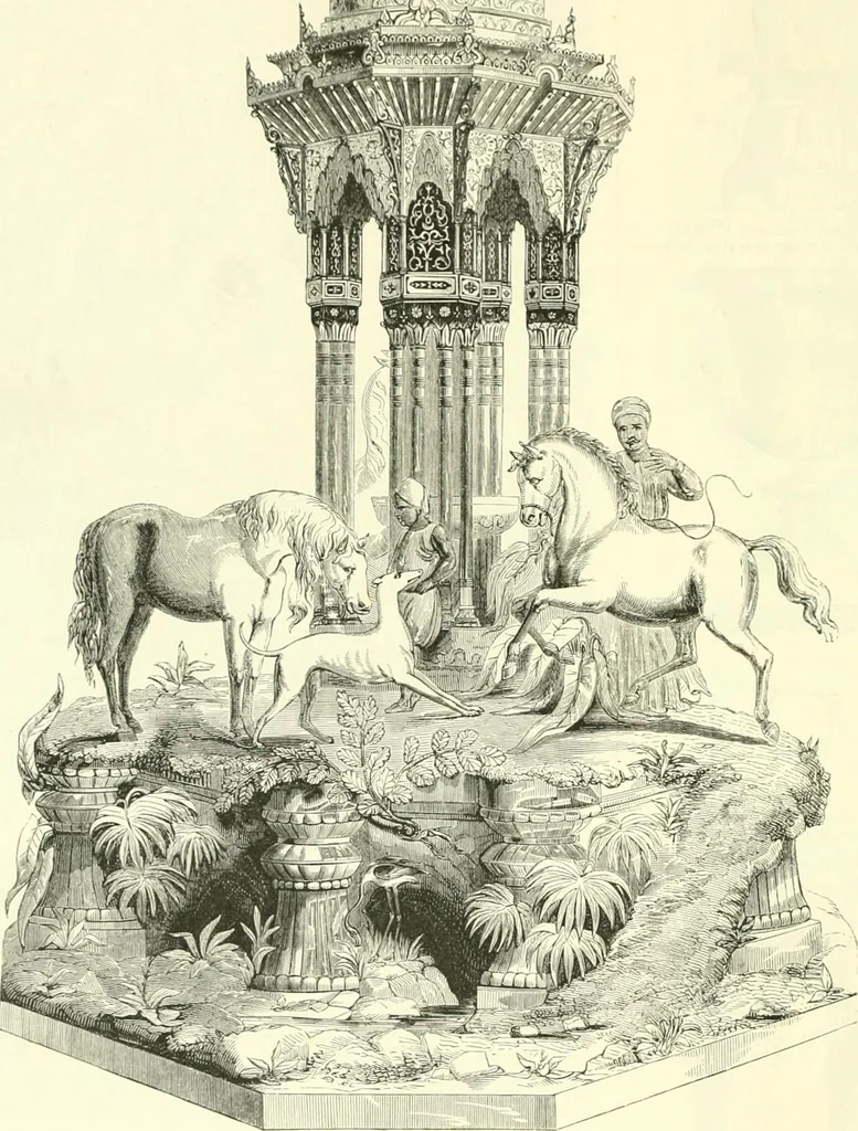 An illustration from The exhibition of art-industry in Dublin, 1853, 1853, leaf 100