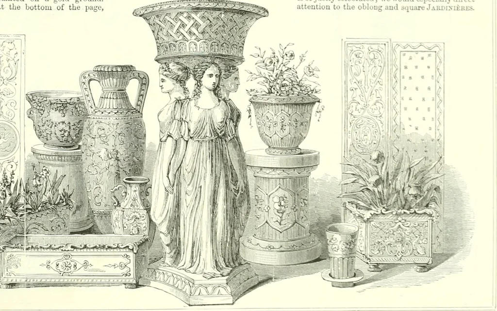 An illustration from The exhibition of art-industry in Dublin, 1853, 1853, leaf 19