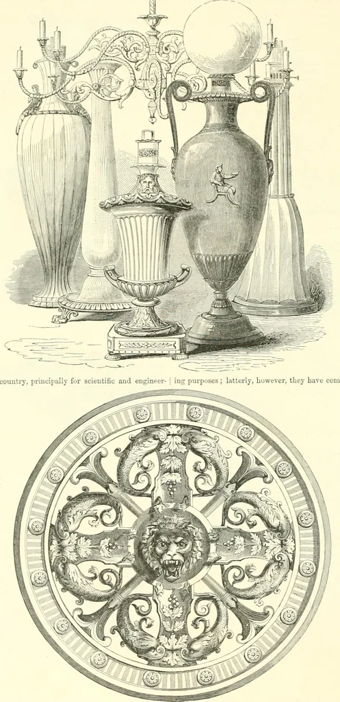 An illustration from The exhibition of art-industry in Dublin, 1853, 1853, leaf 24