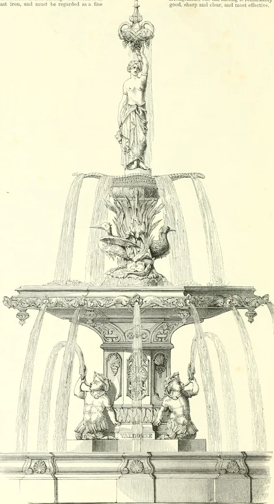 An illustration from The exhibition of art-industry in Dublin, 1853, 1853, leaf 32