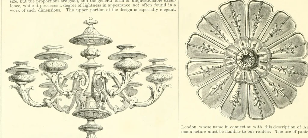 An illustration from The exhibition of art-industry in Dublin, 1853, 1853, leaf 36