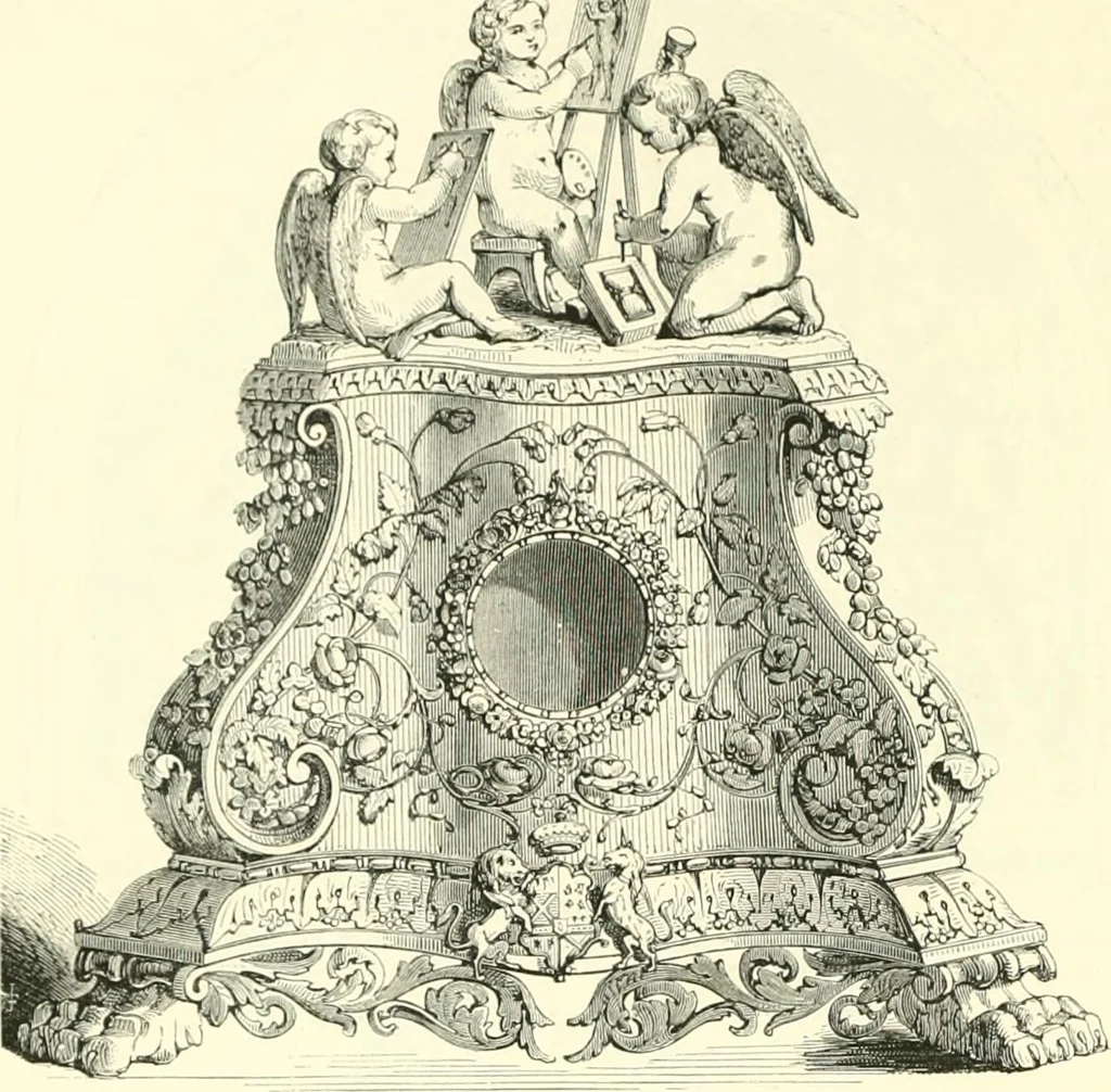 An illustration from The exhibition of art-industry in Dublin, 1853, 1853, leaf 44