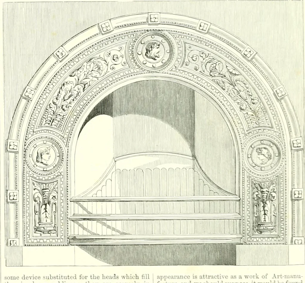 An illustration from The exhibition of art-industry in Dublin, 1853, 1853, leaf 69
