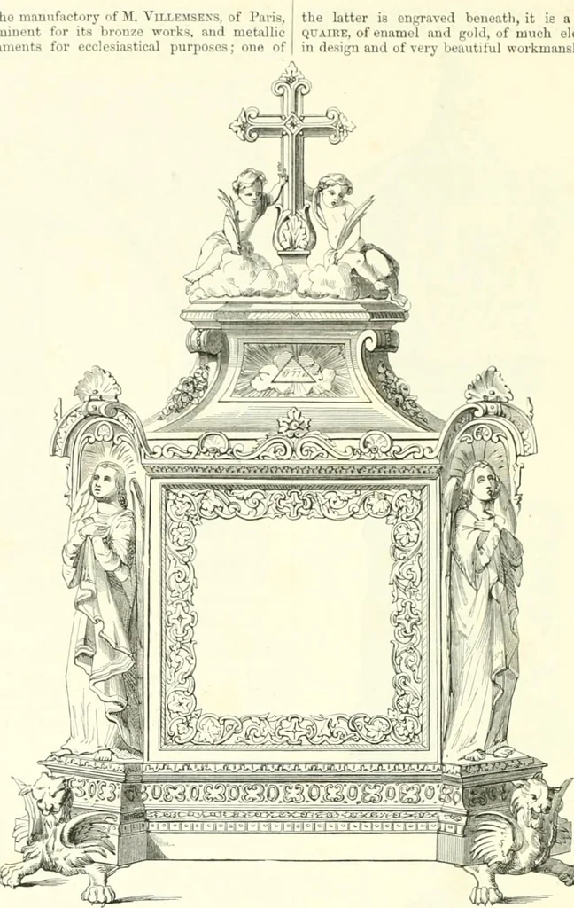 An illustration from The exhibition of art-industry in Dublin, 1853, 1853, leaf 70