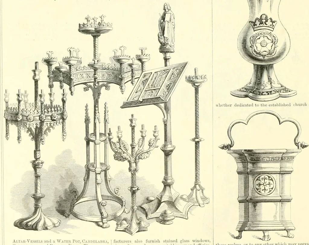 An illustration from The exhibition of art-industry in Dublin, 1853, 1853, leaf 80