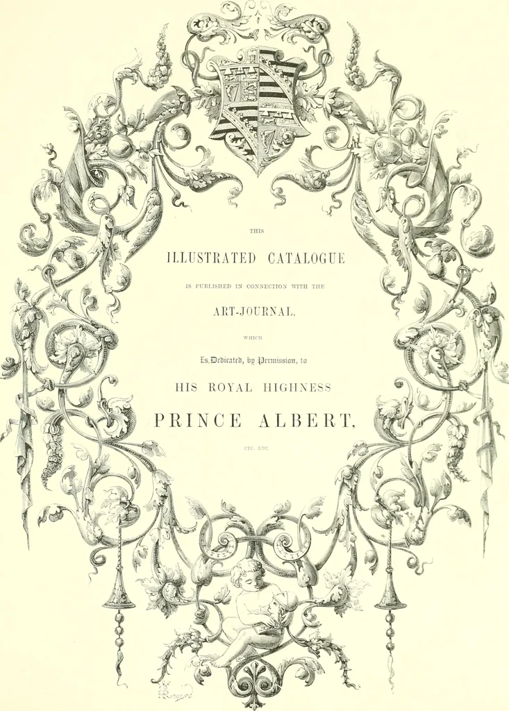 An illustration from The exhibition of art-industry in Dublin, 1853, 1853, leaf 9