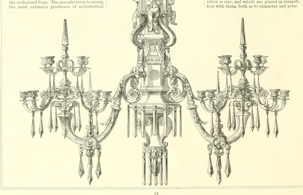 An illustration from The exhibition of art-industry in Dublin, 1853, 1853, leaf 90
