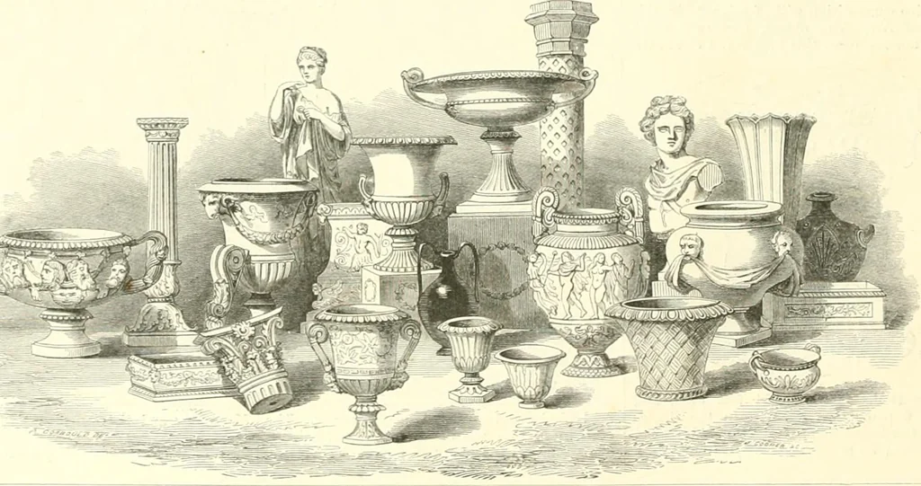 An illustration from The exhibition of art-industry in Dublin, 1853, 1853, leaf 92