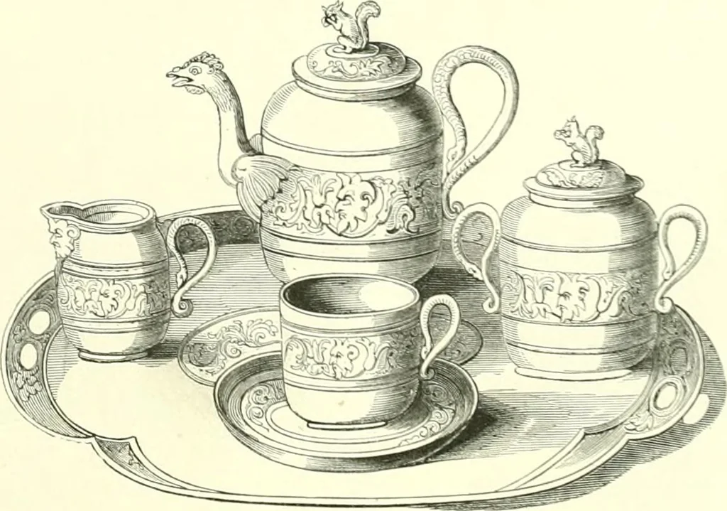 An illustration from The exhibition of art-industry in Dublin, 1853, 1853, leaf 93