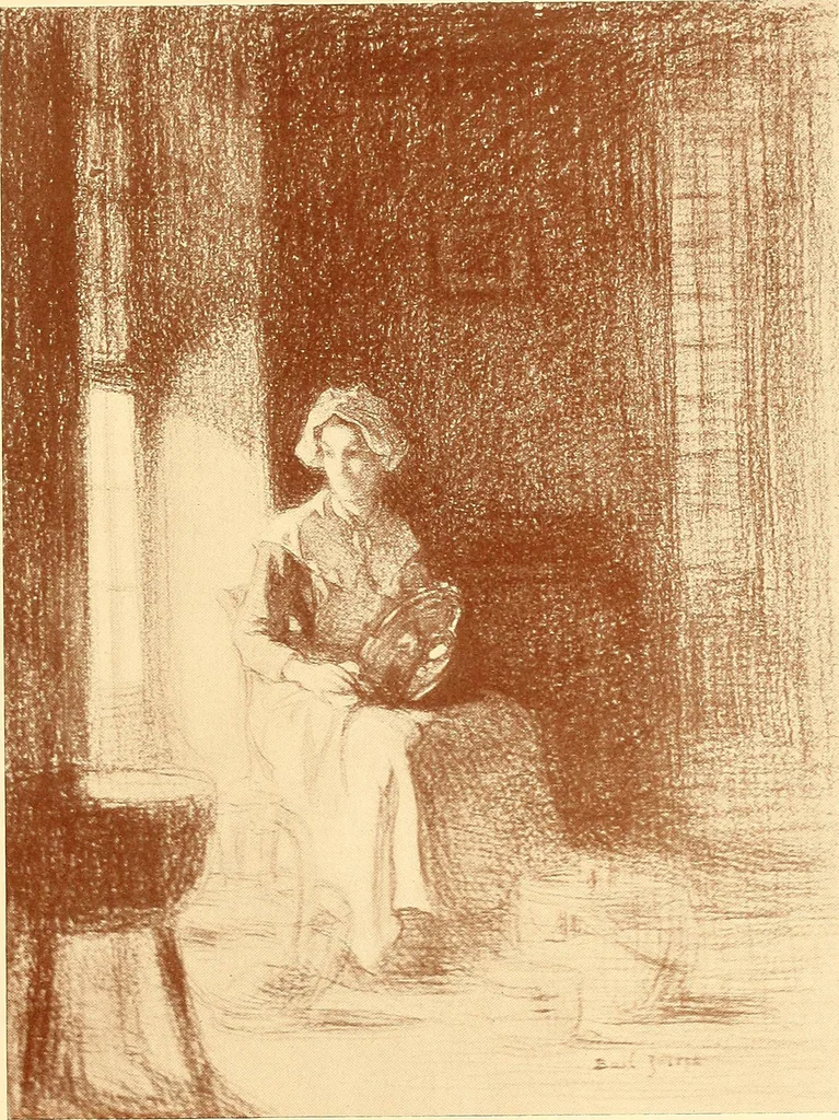 An illustration from Exhibition of contemporary French art : for the relief fund for the families of French soldier artists : Ritz-Carlton Ballroom, New York, January, 1916, 1916, leaf 17
