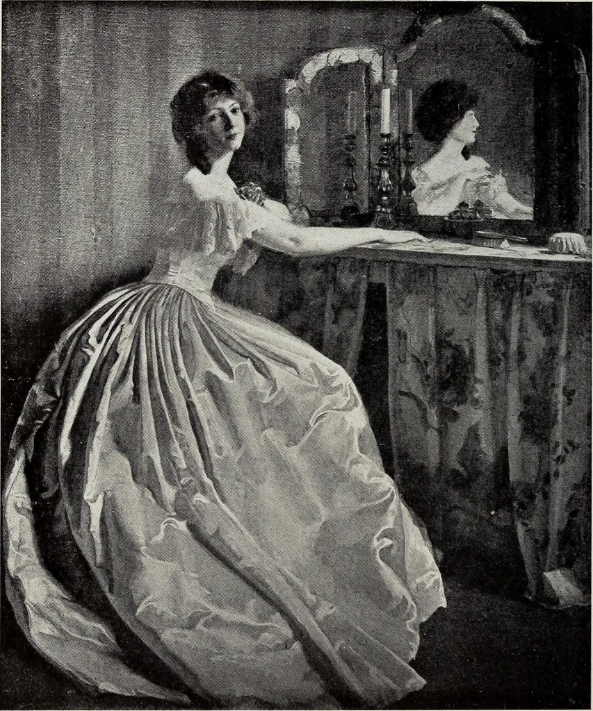 An illustration from Exhibition of contemporary American paintings owned in Worcester County: from April fifth to May tenth, nineteen hundred and fourteen., 1914, leaf 6