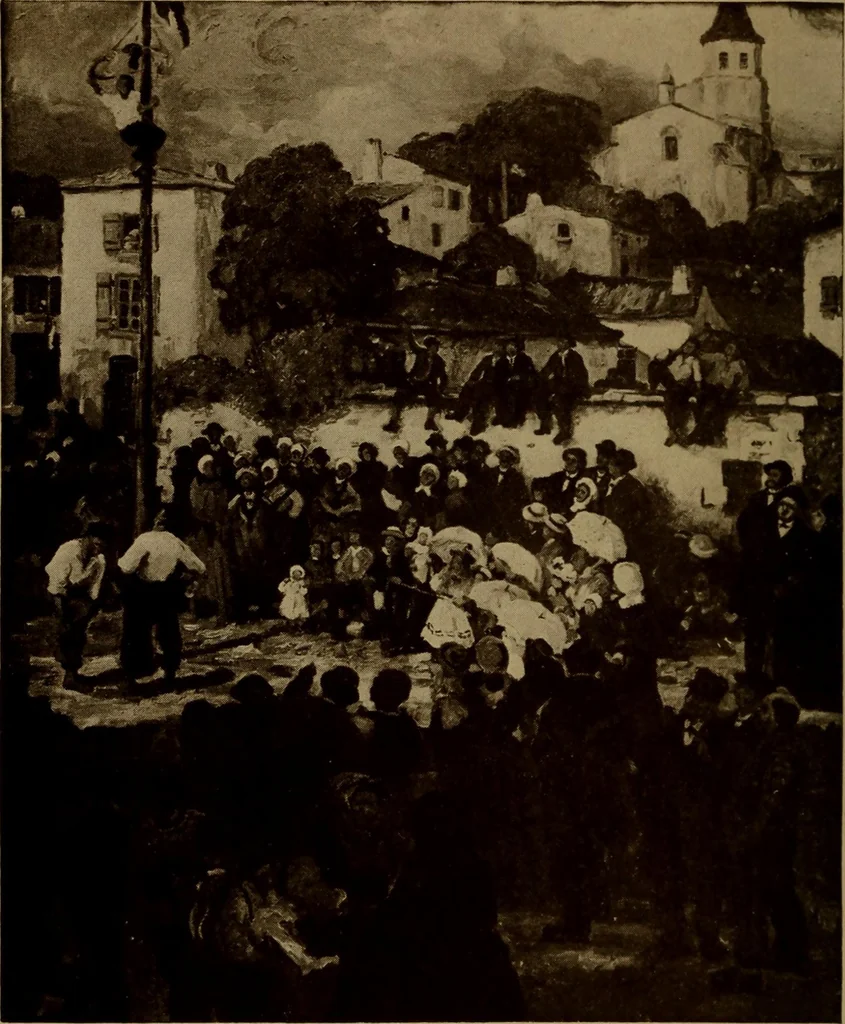 An illustration from Exhibition of French and Belgian art from the Panama-Pacific international exposition, 1915 : City Art Museum, St. Louis, February, 1916, 1916, leaf 9