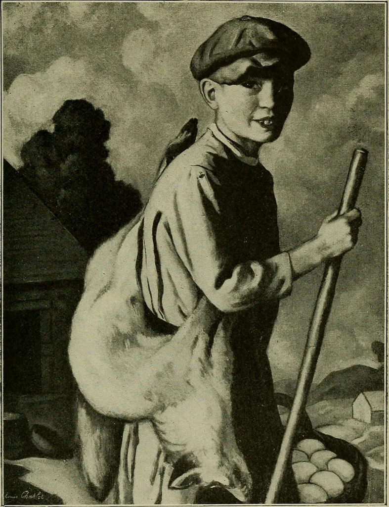 An illustration from Exhibition of French modern art : paintings, sculptures, etchings, and applied art, 1919, leaf 68