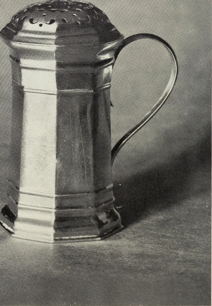 An illustration from Exhibition of old silver owned in Worcester County: June 15th to September 15th, nineteen hundred and thirteen, Worcester Art Museum., 1913, leaf 4