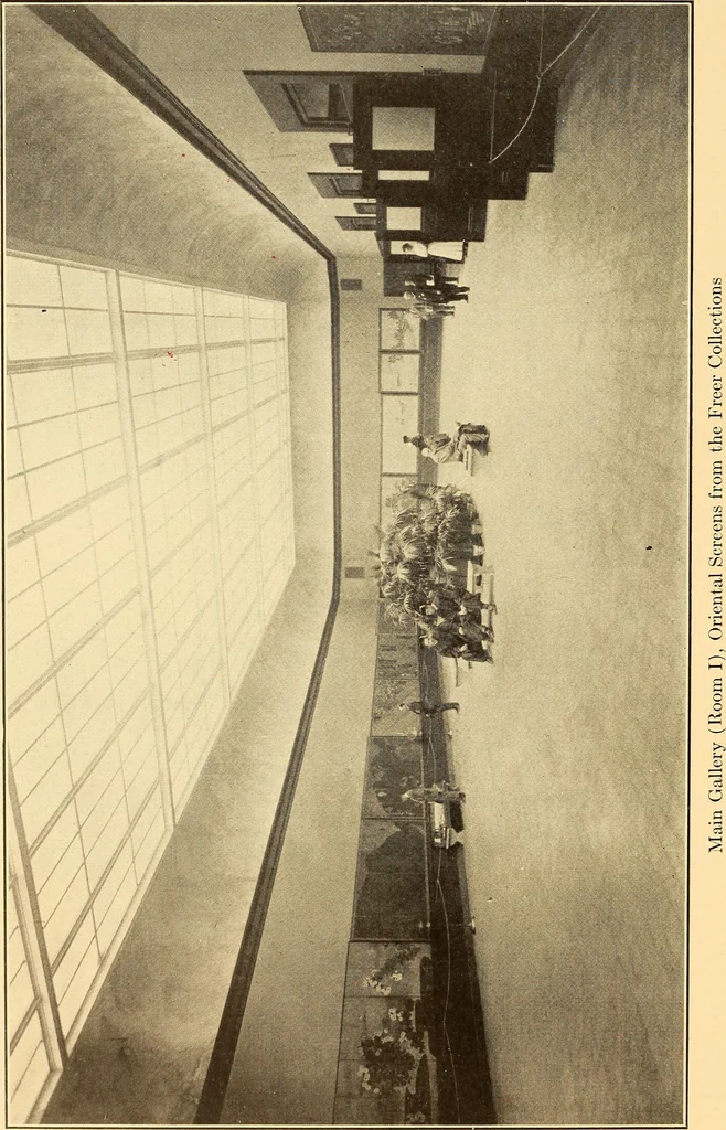 An illustration from Exhibition of Oriental and American art, under the joint auspices of the Alumni memorial committee and the Ann Arbor art association on the occasion of the opening of the Alumni memorial hall, University of Michigan, May 11 to 30, 1910, 1910, leaf 3
