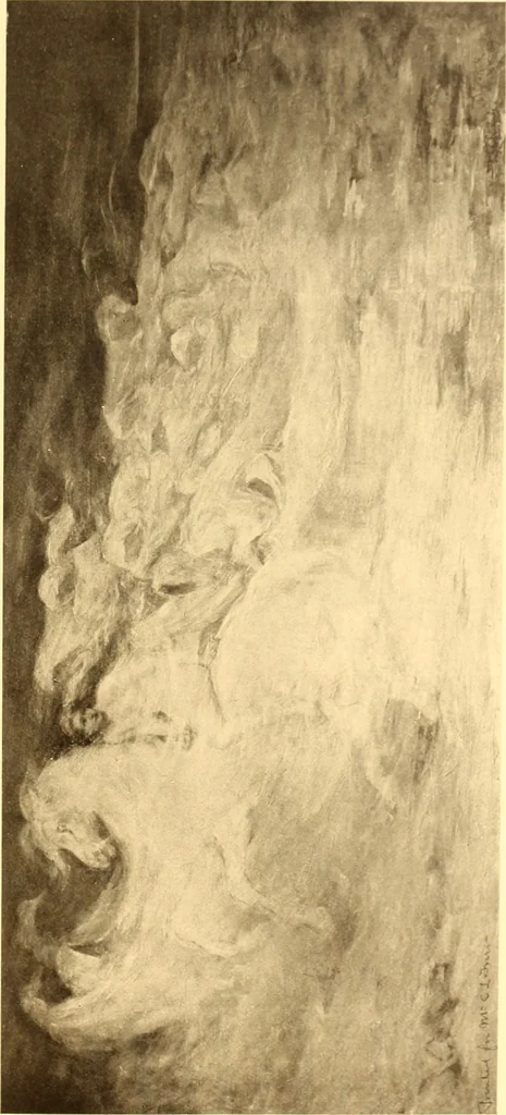 An illustration from Exhibition of Oriental and American art, under the joint auspices of the Alumni memorial committee and the Ann Arbor art association on the occasion of the opening of the Alumni memorial hall, University of Michigan, May 11 to 30, 1910, 1910, leaf 32