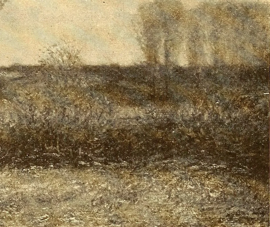 An illustration from Exhibition of Oriental and American art, under the joint auspices of the Alumni memorial committee and the Ann Arbor art association on the occasion of the opening of the Alumni memorial hall, University of Michigan, May 11 to 30, 1910, 1910, leaf 45