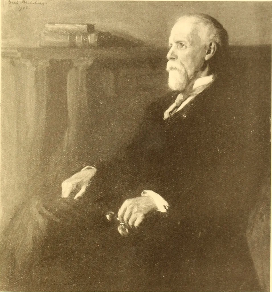 An illustration from Exhibition of Oriental and American art, under the joint auspices of the Alumni memorial committee and the Ann Arbor art association on the occasion of the opening of the Alumni memorial hall, University of Michigan, May 11 to 30, 1910, 1910, leaf 52