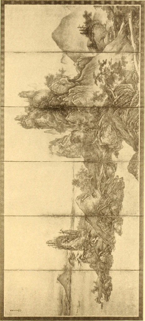 An illustration from Exhibition of Oriental and American art, under the joint auspices of the Alumni memorial committee and the Ann Arbor art association on the occasion of the opening of the Alumni memorial hall, University of Michigan, May 11 to 30, 1910, 1910, leaf 8